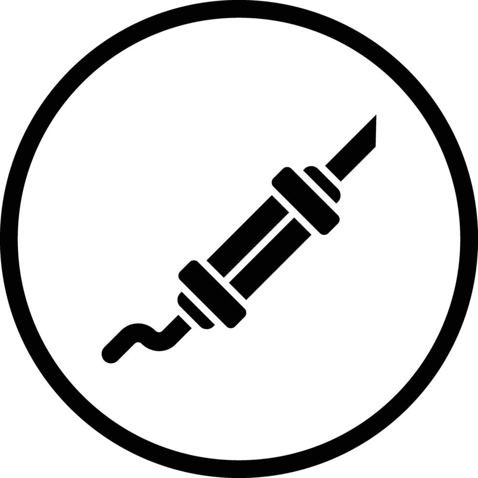 Exhaust pipe Icon Design Illustration vector
