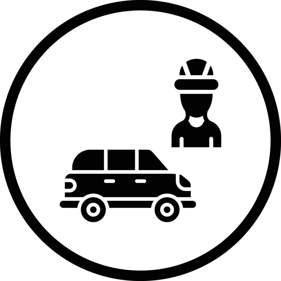 Worker Icon Design Illustration vector