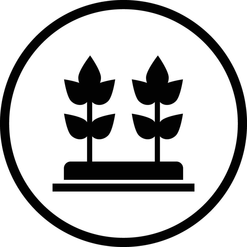 Plant Icon Design Illustration vector