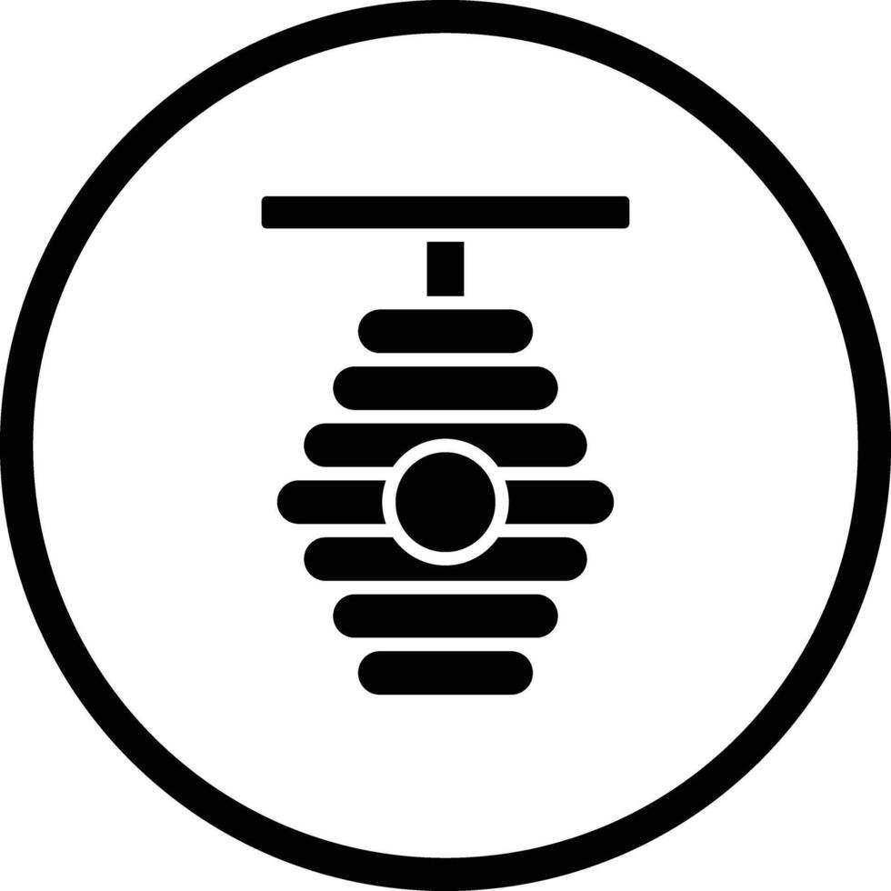 Beehive Icon Design Illustration vector