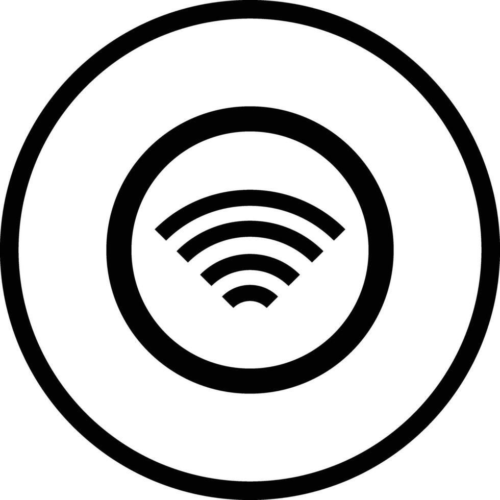 Wifi Icon Design Illustration vector