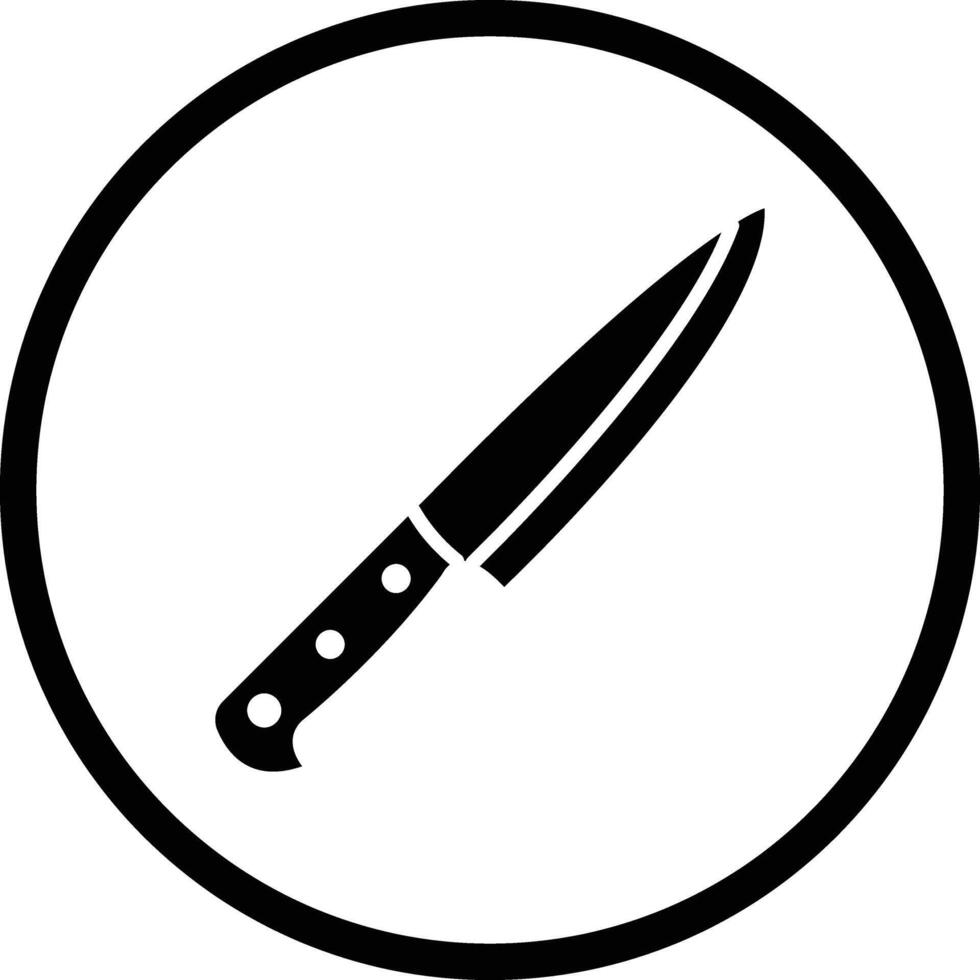 Knife Icon Design Illustration vector