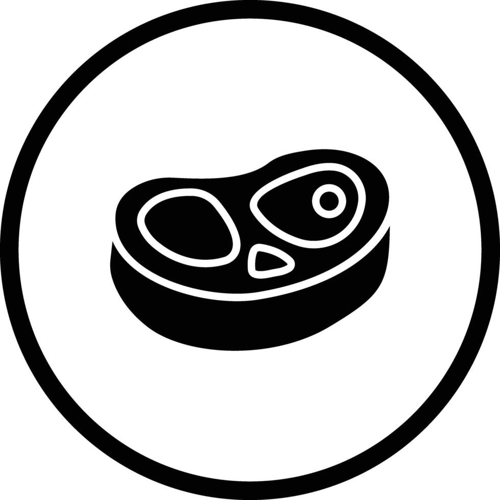 Steak Icon Design Illustration vector