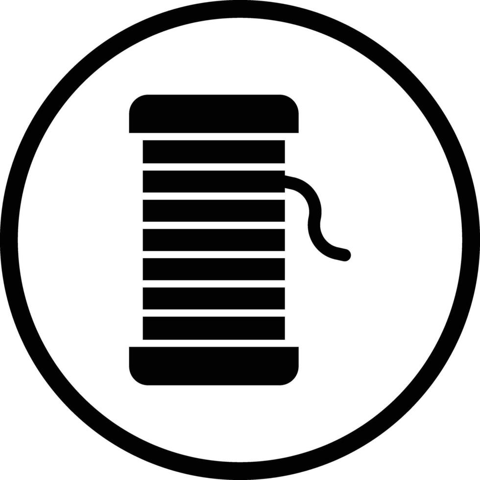 Yarn Icon Design Illustration vector