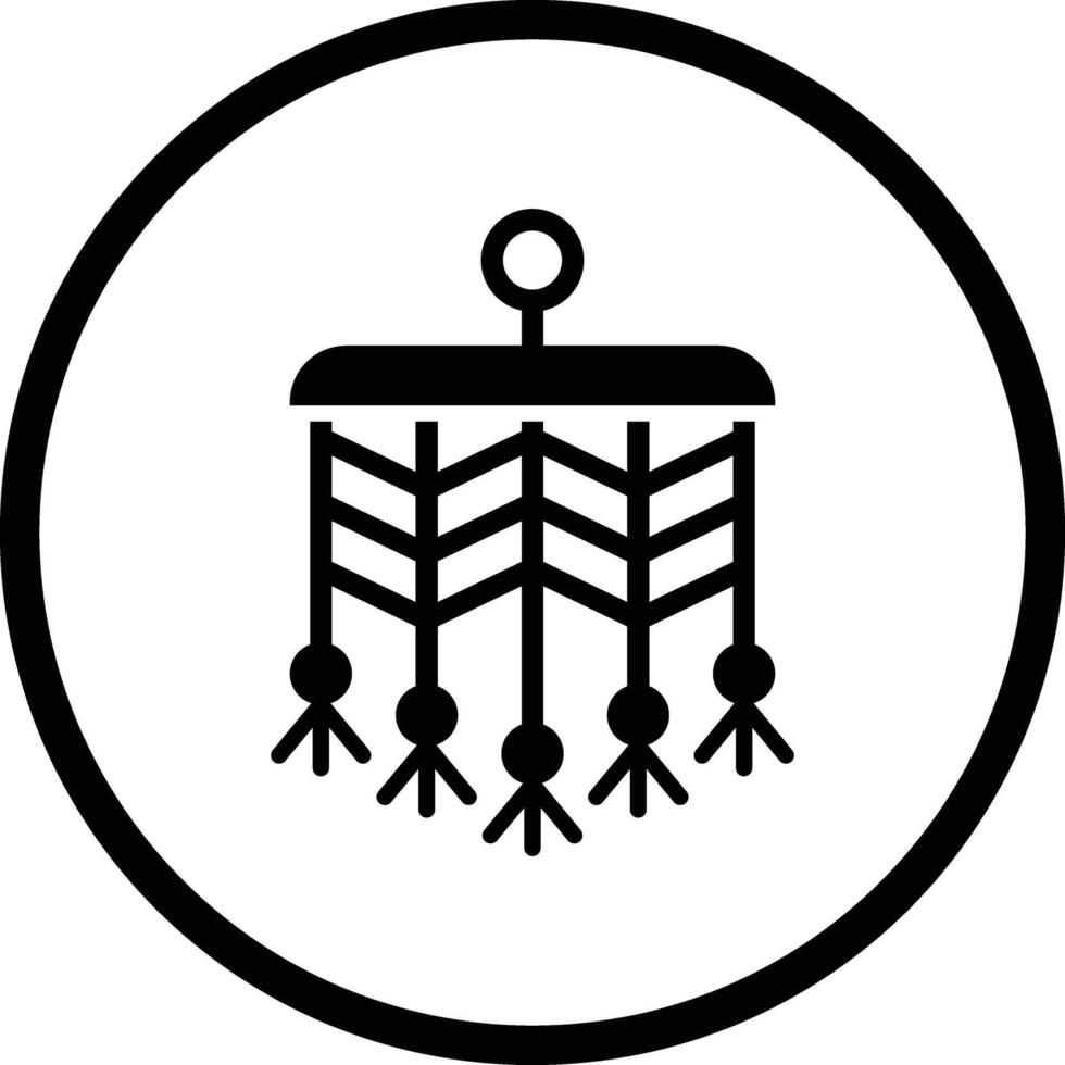 Macrame Icon Design Illustration vector