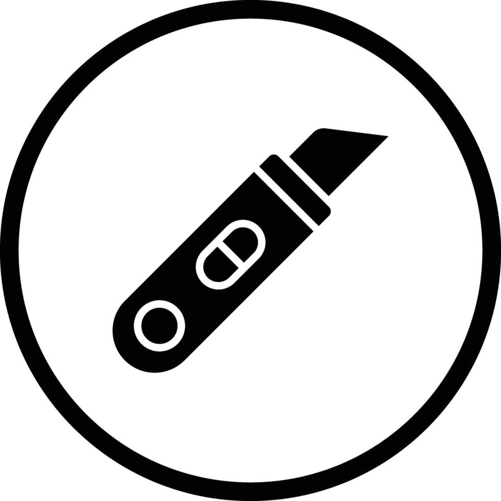 Cutter Icon Design Illustration vector