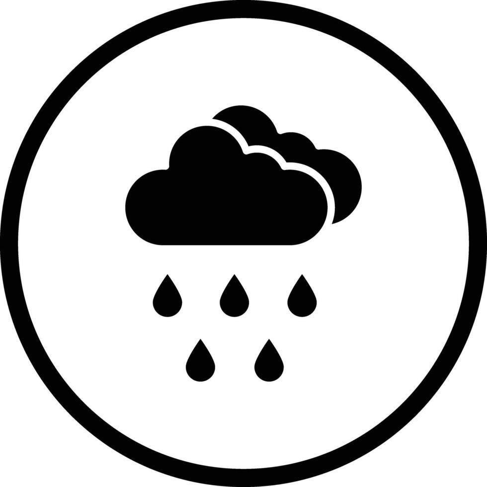 Rain Icon Design Illustration vector