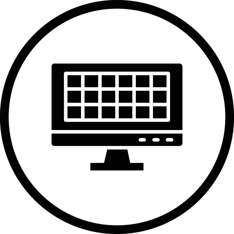 Grid Icon Design Illustration vector