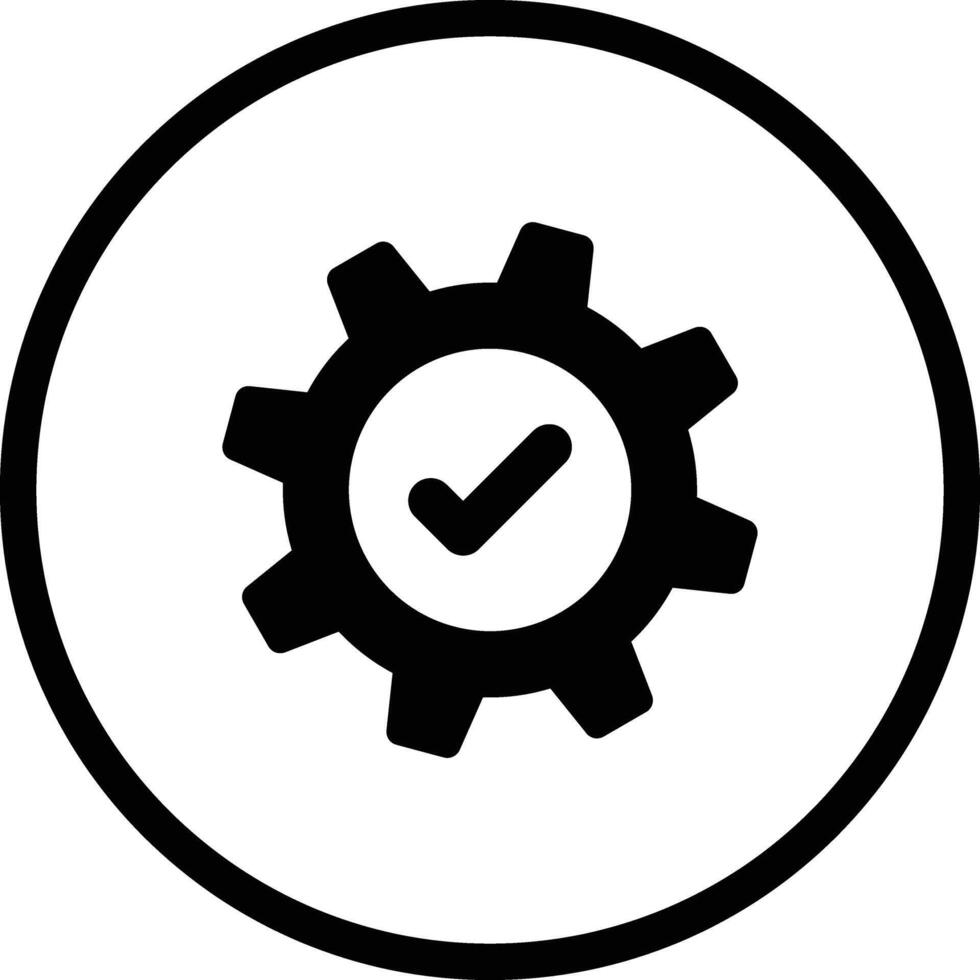 Quality control Icon Design Illustration vector