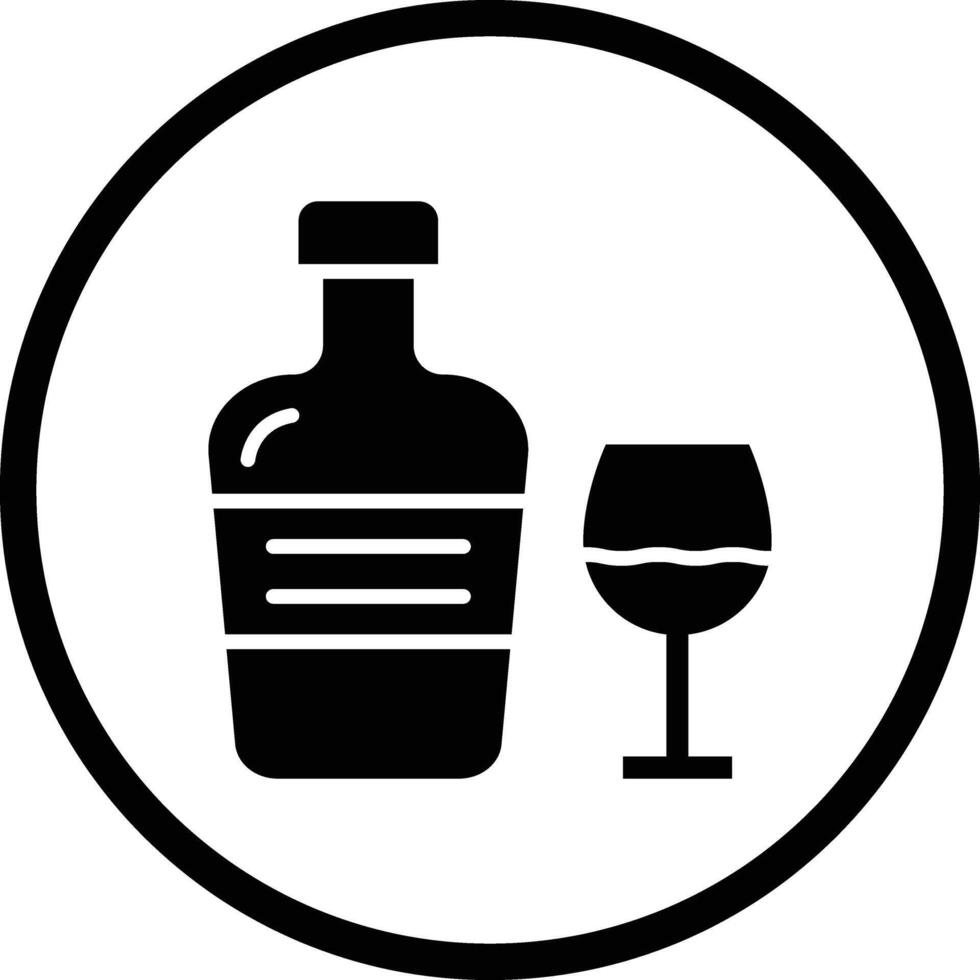 Cognac Icon Design Illustration vector