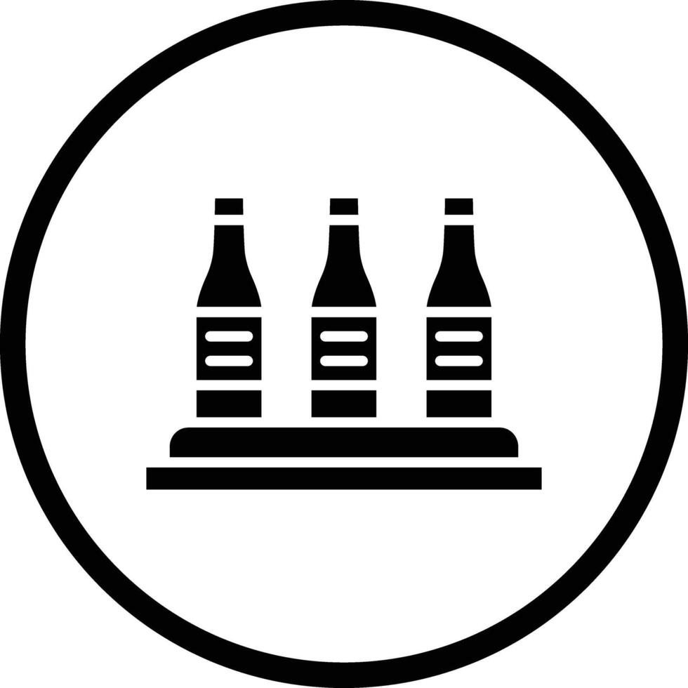 Wine Shelf Icon Design Illustration vector