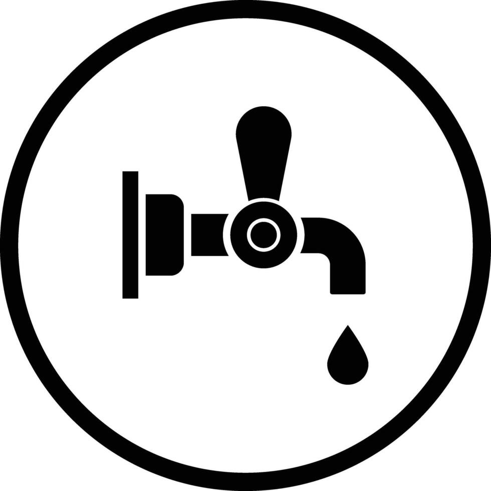 Faucet Icon Design Illustration vector