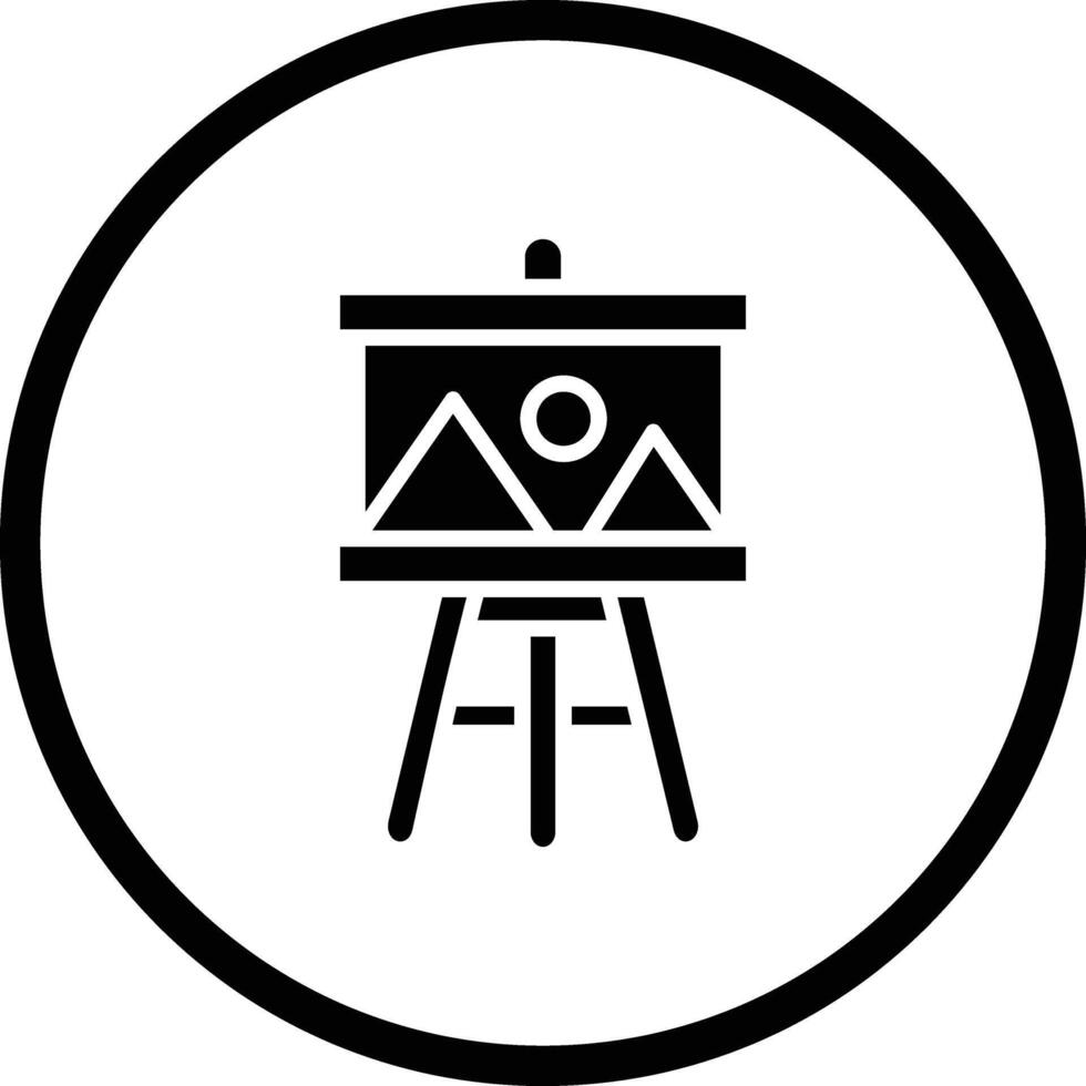 Art Gallery Icon Design Illustration vector