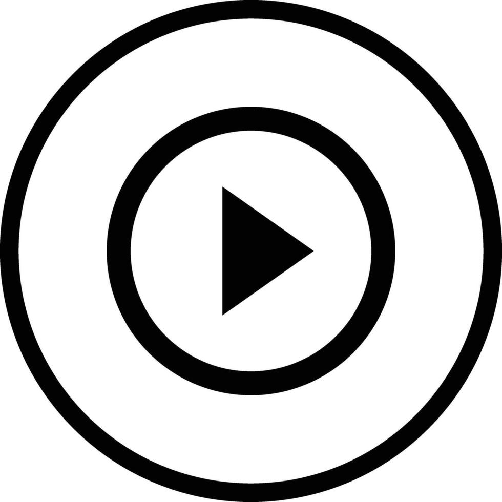 Play Button Icon Design Illustration vector