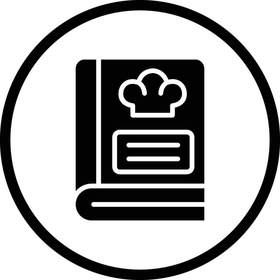 Recipe Book Icon Design Illustration vector