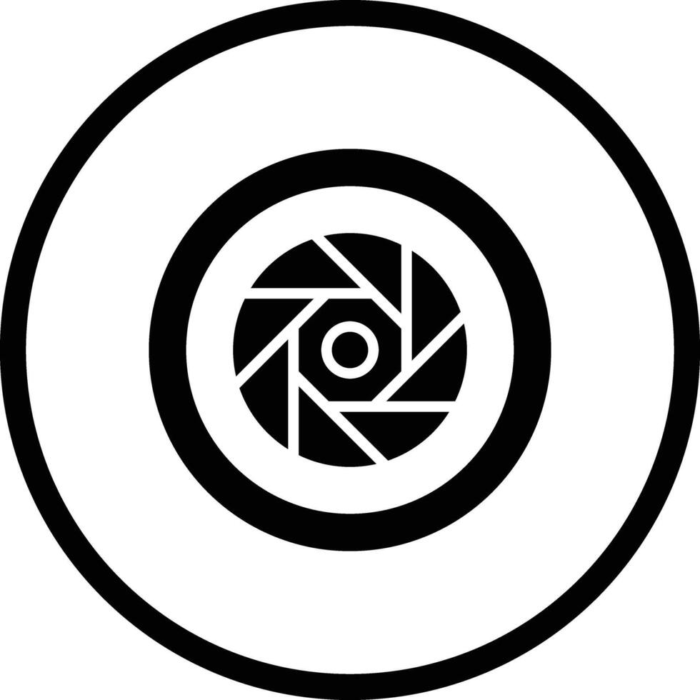 Diafragma Icon Design Illustration vector