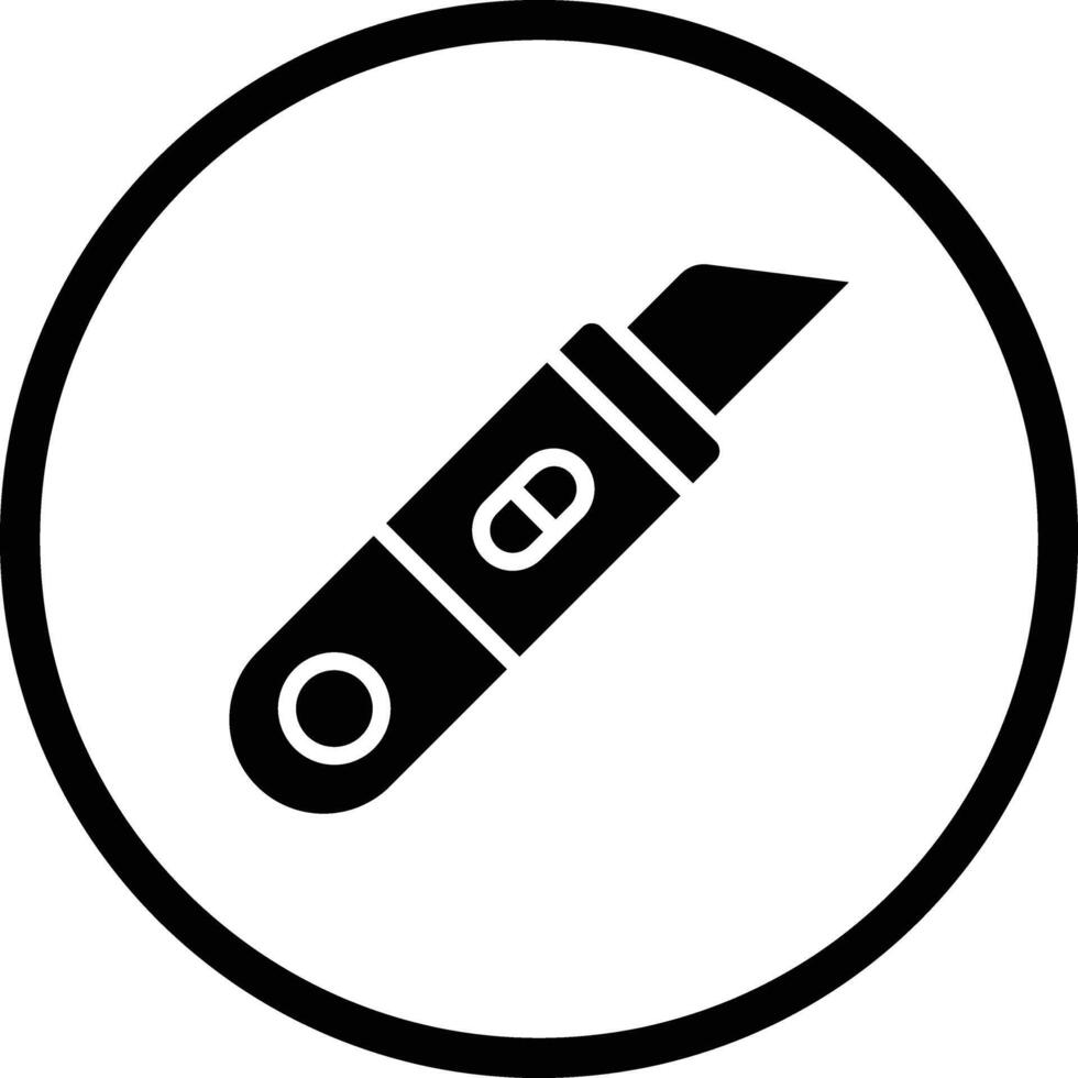 Cutter Icon Design Illustration vector