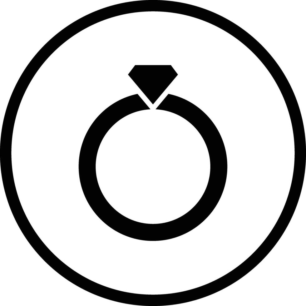 Ring Icon Design Illustration vector