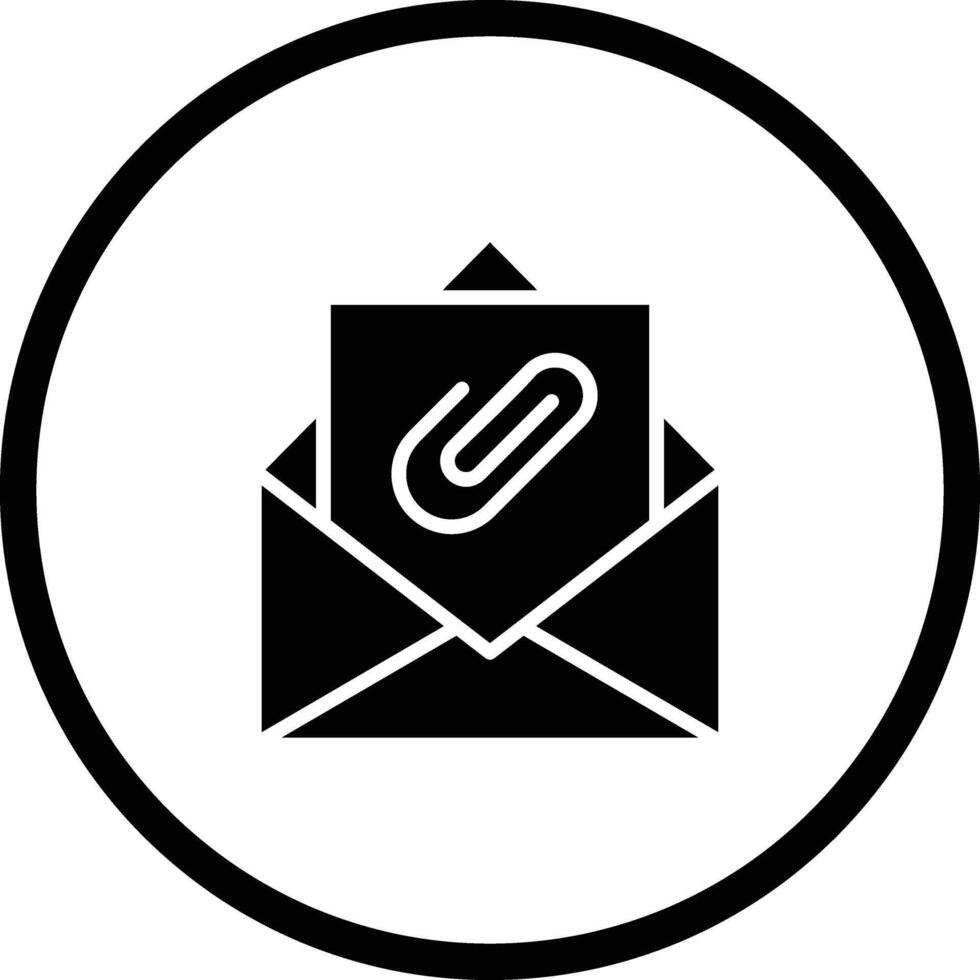 Attached Icon Design Illustration vector