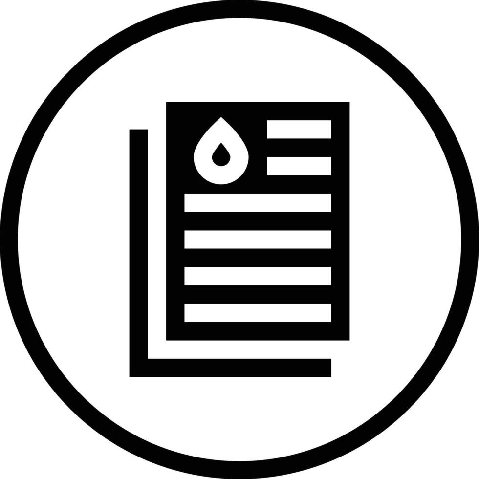 Oil Analysis Icon Design Illustration vector