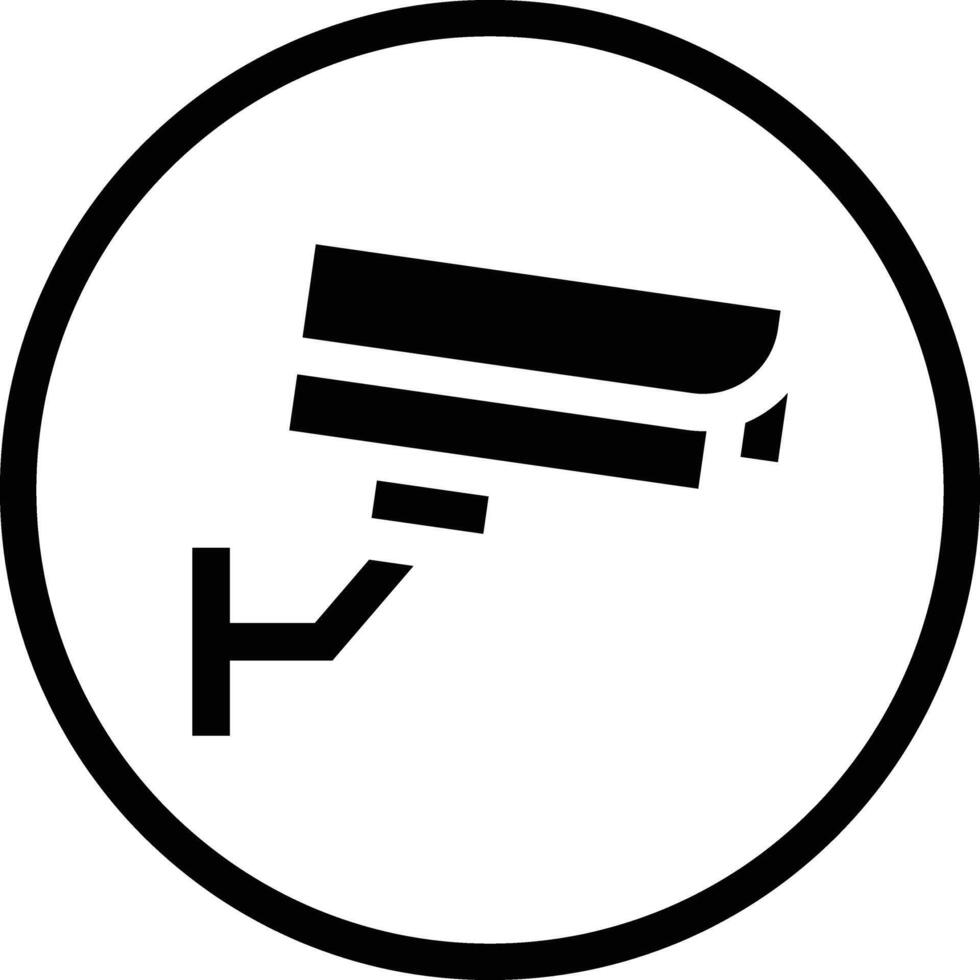 Cctv Camera Icon Design Illustration vector