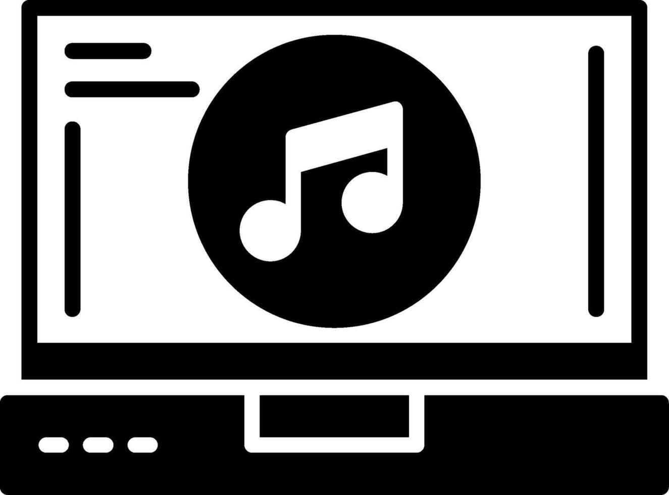 Music Icon Design vector