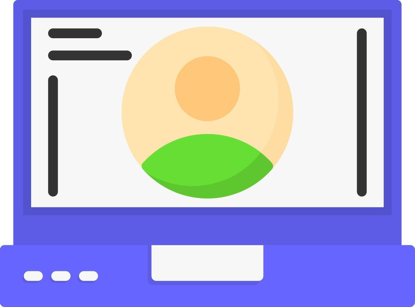 Profile Icon Design vector