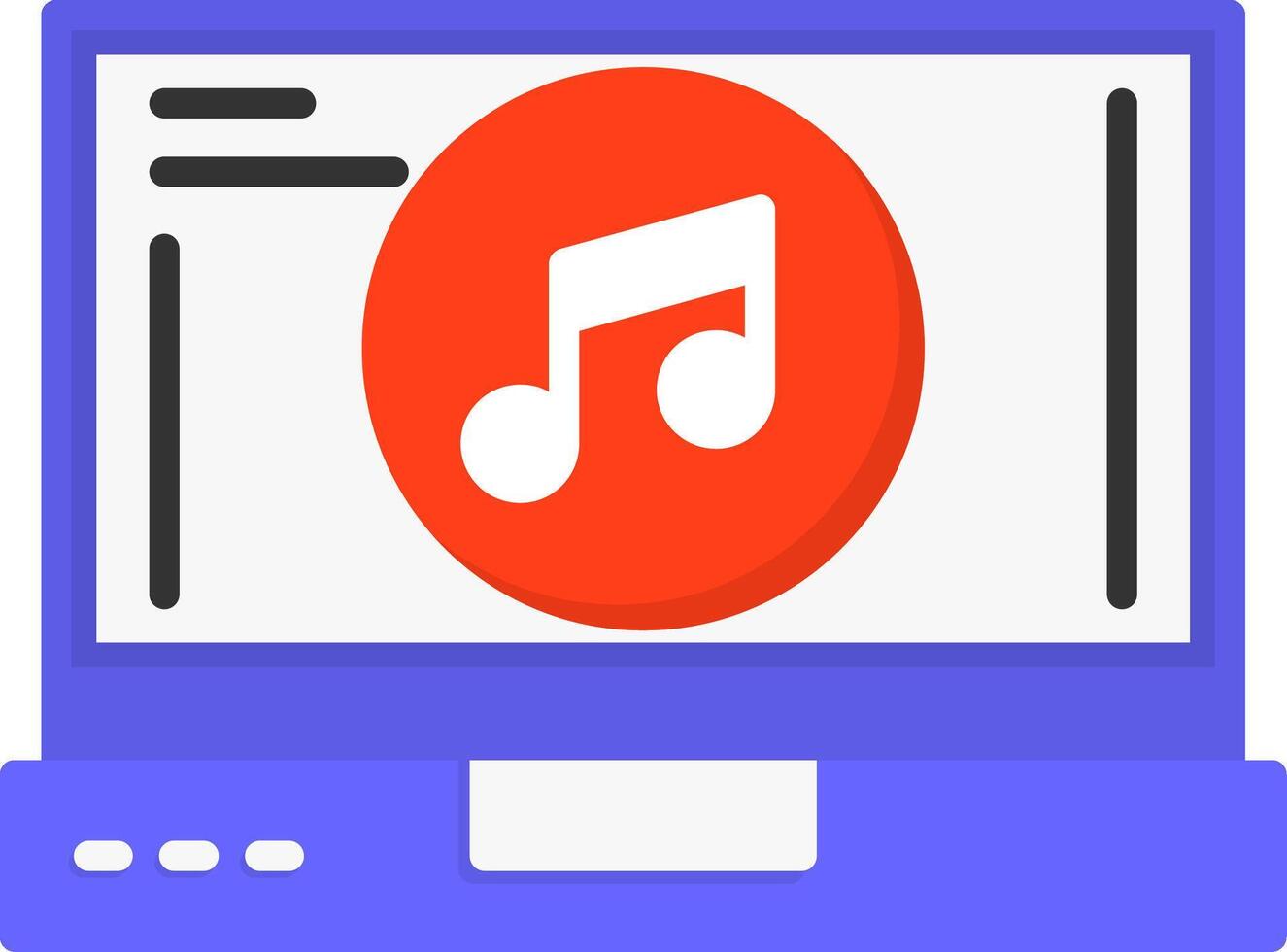 Music Icon Design vector