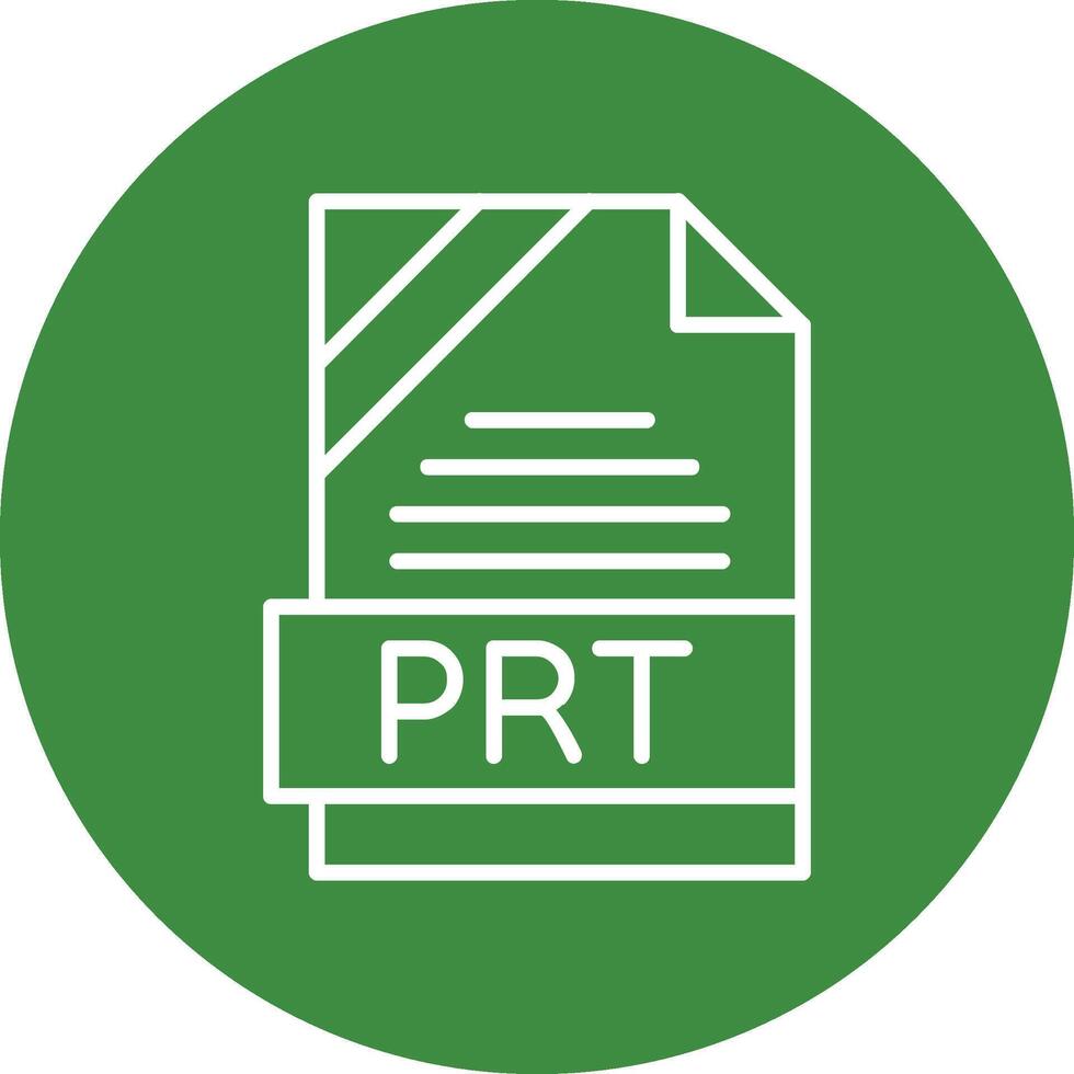 PRT Icon Design vector