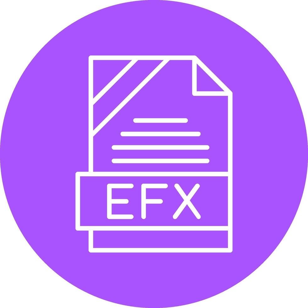 EFX Icon Design vector