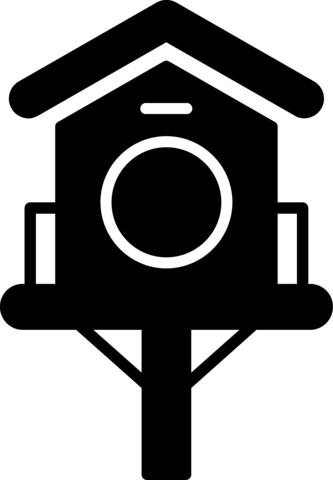 Birdhouse Icon Design vector
