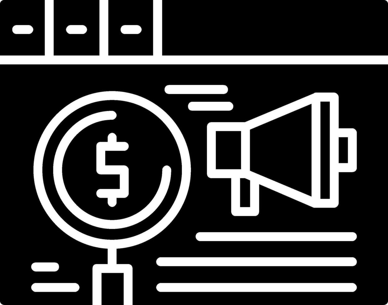 Email marketing analytics Icon Design Symbol vector