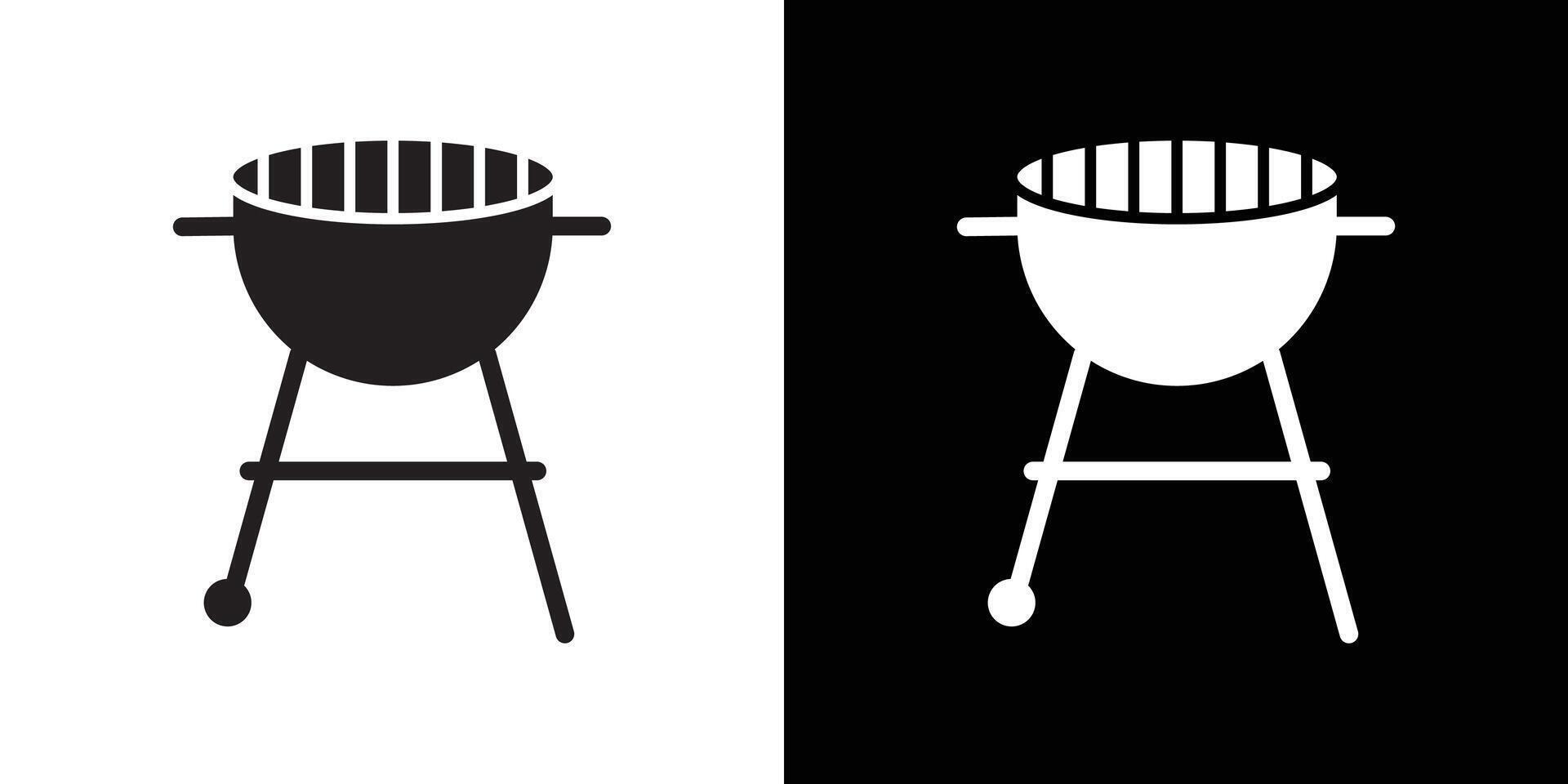 brazier icon flat thin line illustration vector