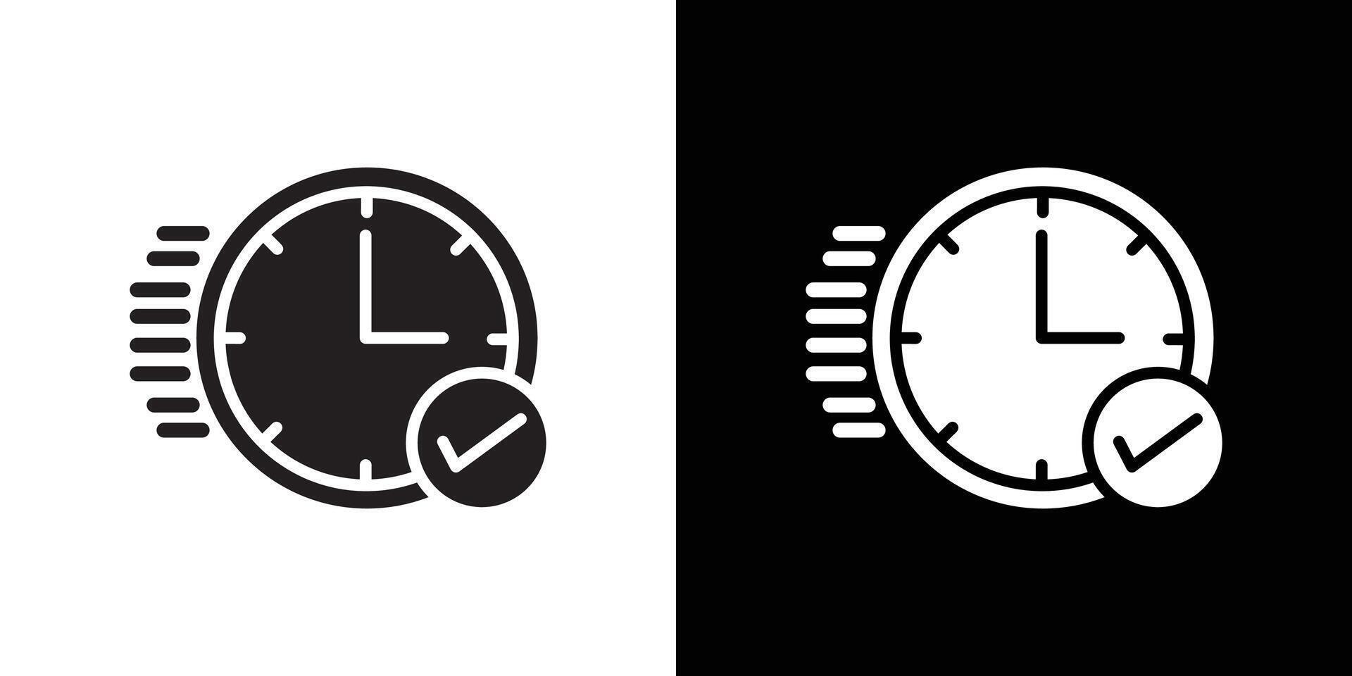 quick response icon flat thin line illustration vector
