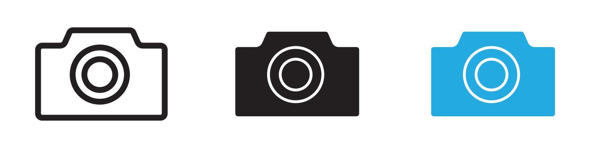 Camera icon illustration vector
