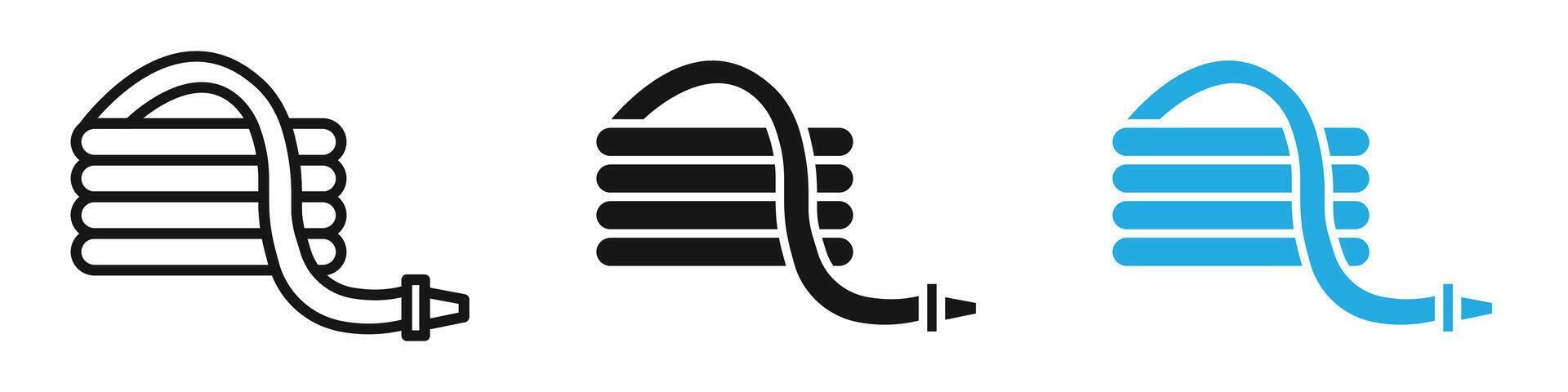 Hose icon illustration vector