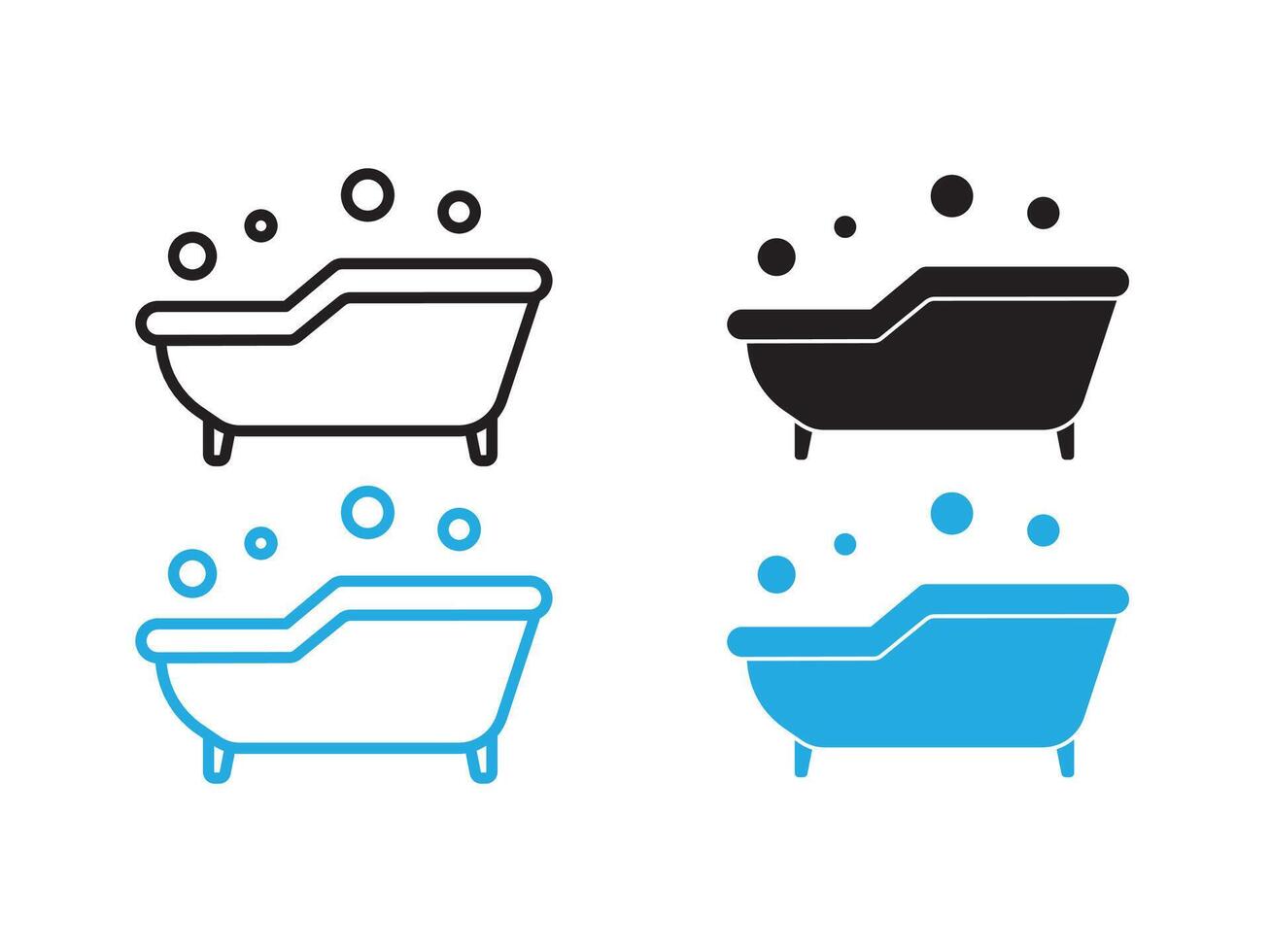 Jacuzzi icon illustration vector