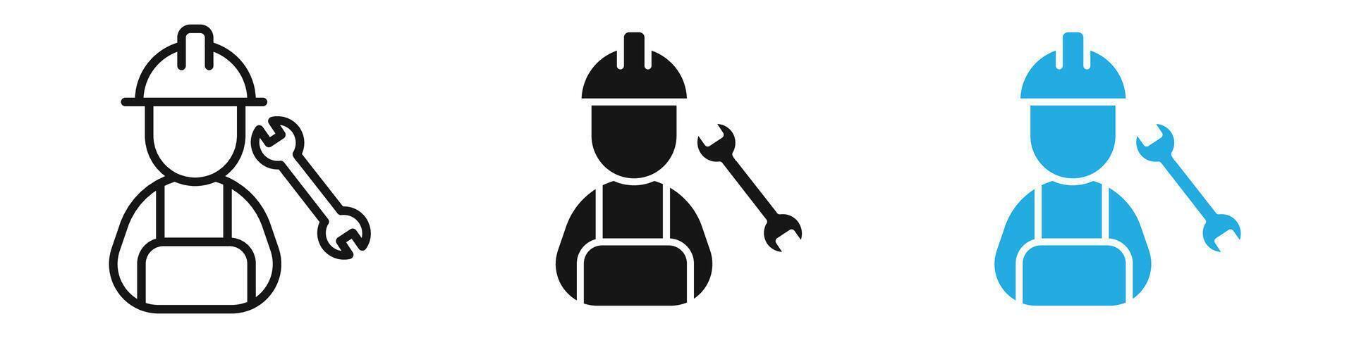 Labour icon illustration vector