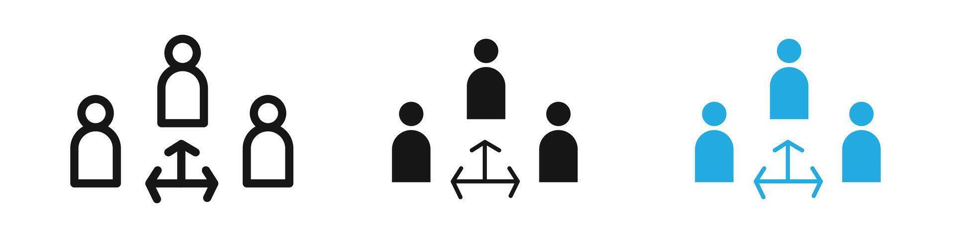 Third party icon illustration vector