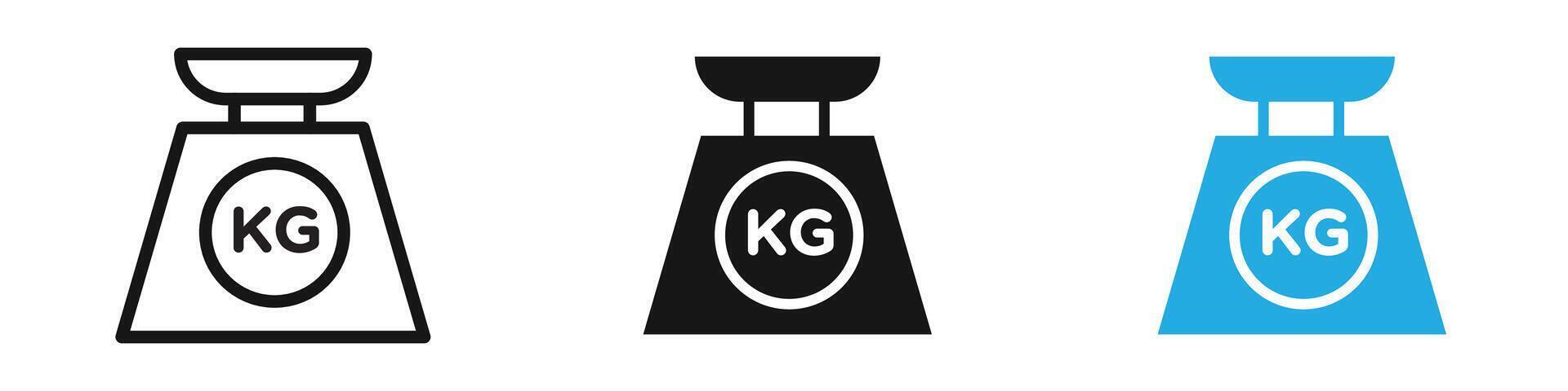 Weight icon illustration vector