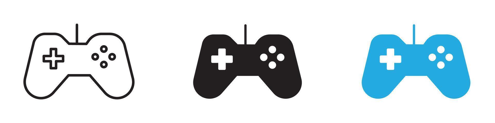 Gaming Controller Icon thin line illustration vector