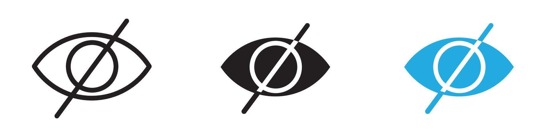 Sensitive content icon thin line illustration vector