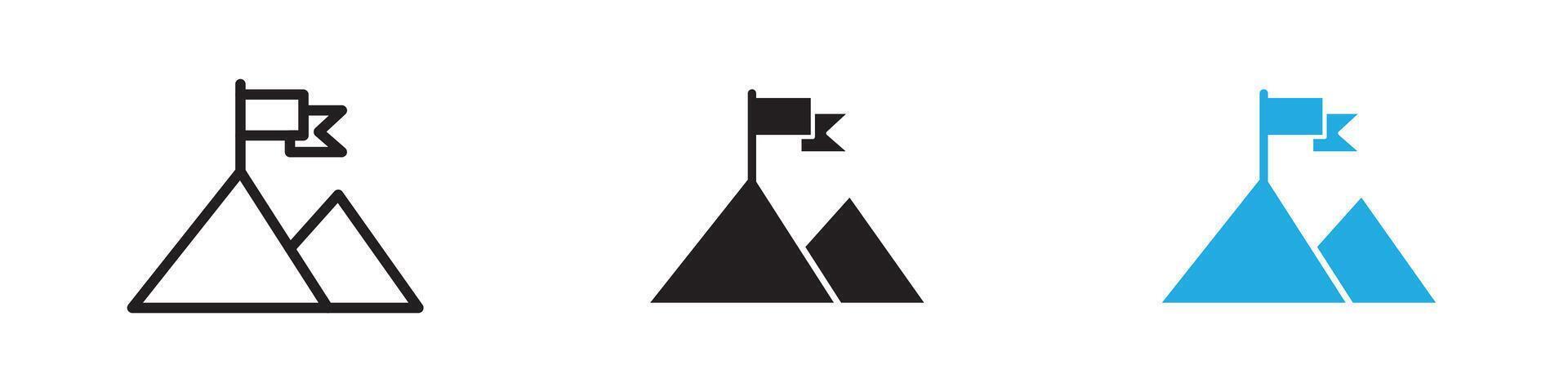 Success Icon thin line illustration vector