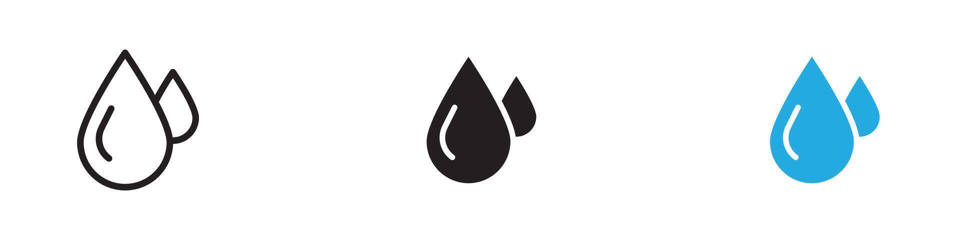 Waterproof icon thin line illustration vector