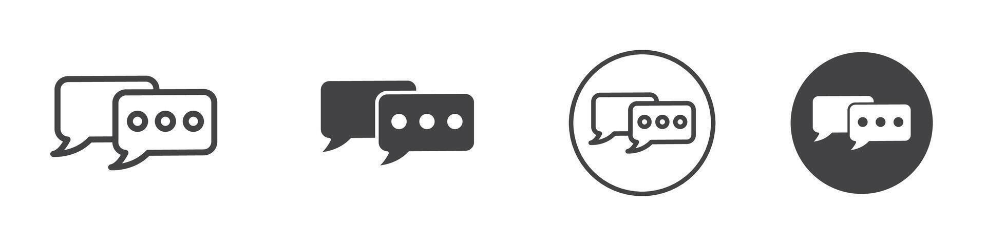 Blog icon thin line illustration vector