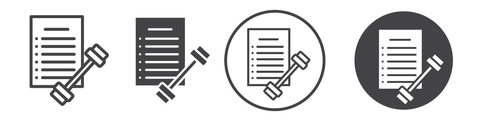 Fitness plan icon thin line illustration vector
