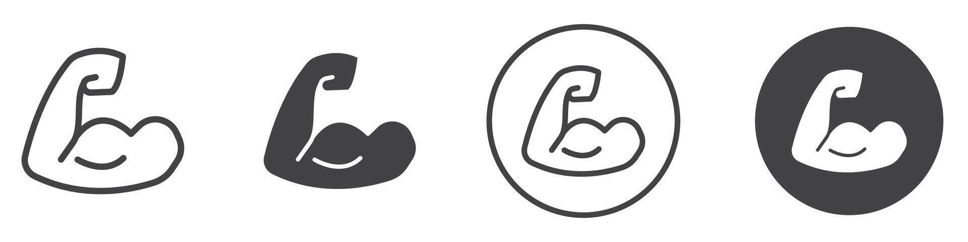 Gym icon thin line illustration vector