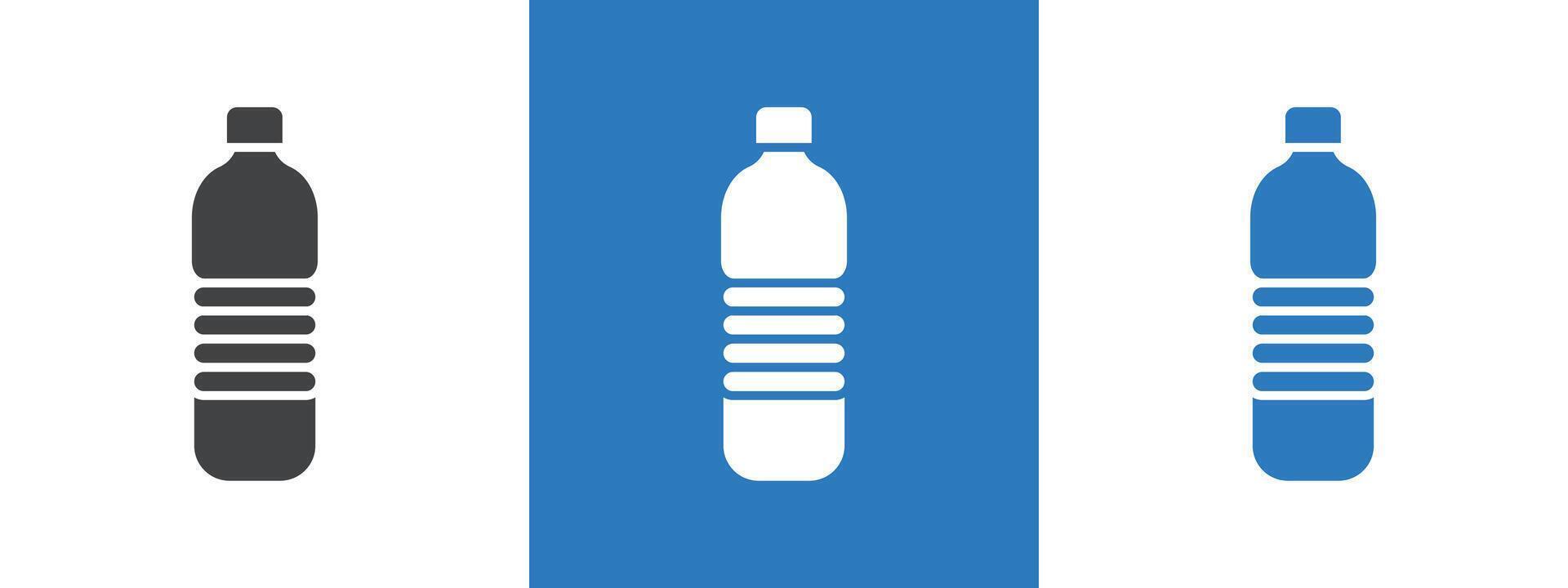 Bottle icon thin line illustration vector