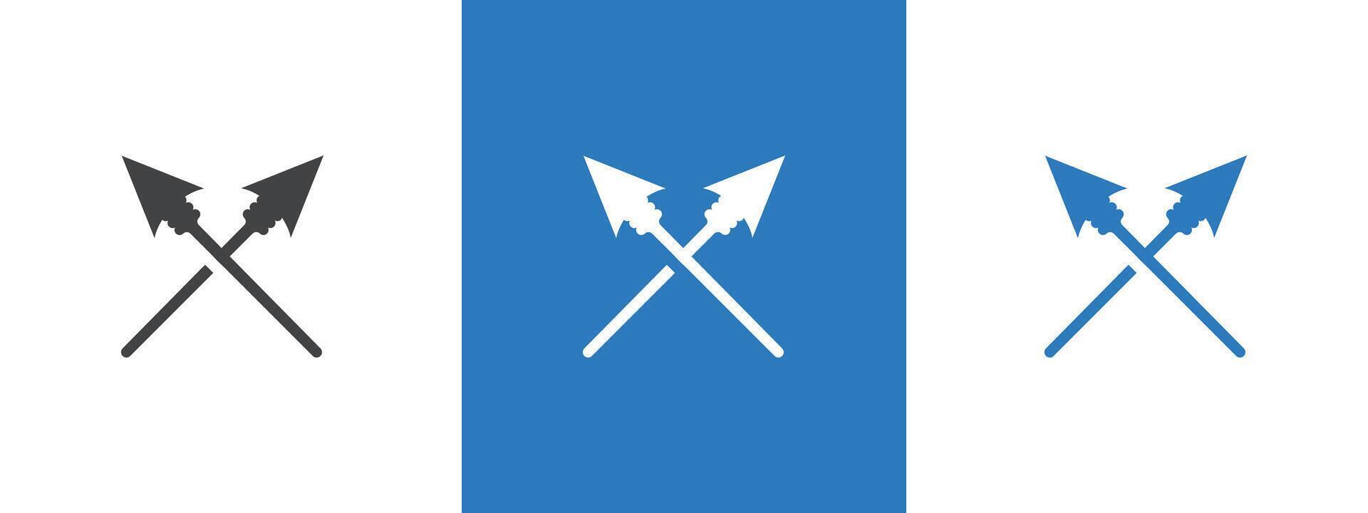 lance icon thin line illustration vector