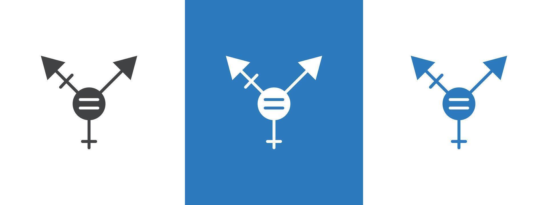 Rainbow LGBT flag icon thin line illustration vector